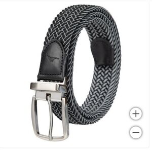 Tommy Bahama Men's Stretch Braided Reversible Belt